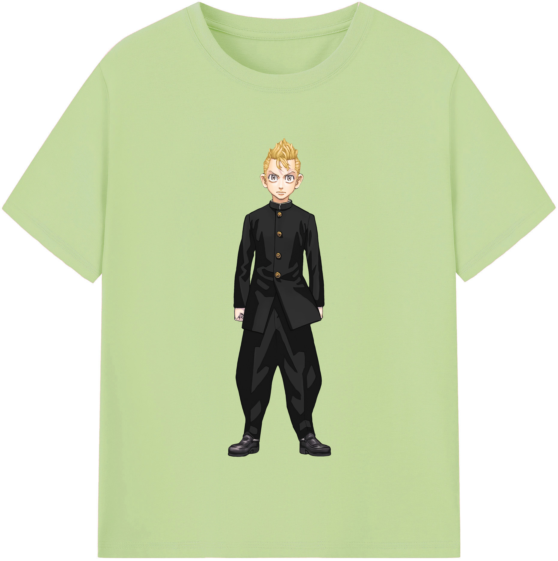 （画像用） 東京リベンジャーズ Tokyo Revengers 綿100％半袖Tシャツ（フロントプリント）